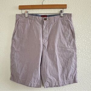 Merona | striped flat front shorts men’s sz 32